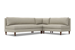 Magnolia Armless 3pc Modular Sectional Sofa