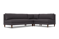 Magnolia Armless 3pc Modular Sectional Sofa