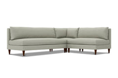 Magnolia Armless 3pc Modular Sectional Sofa