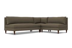 Magnolia Armless 3pc Modular Sectional Sofa