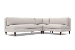 Magnolia Armless 3pc Modular Sectional Sofa