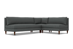 Magnolia Armless 3pc Modular Sectional Sofa