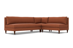 Magnolia Armless 3pc Modular Sectional Sofa