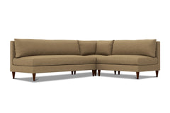 Magnolia Armless 3pc Modular Sectional Sofa