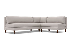 Magnolia Armless 3pc Modular Sectional Sofa