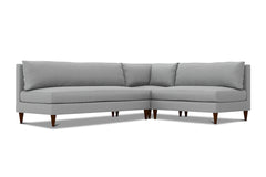 Magnolia Armless 3pc Modular Sectional Sofa