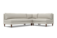Magnolia Armless 3pc Modular Sectional Sofa