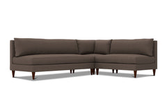 Magnolia Armless 3pc Modular Sectional Sofa