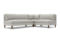 Magnolia Armless 3pc Modular Sectional Sofa