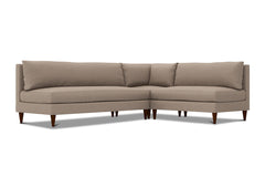 Magnolia Armless 3pc Modular Sectional Sofa
