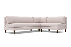 Magnolia Armless 3pc Modular Sectional Sofa
