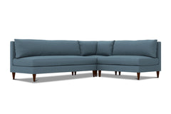 Magnolia Armless 3pc Modular Sectional Sofa