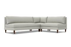 Magnolia Armless 3pc Modular Sectional Sofa