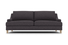 Soto Apartment Size Sofa :: Leg Finish: Weathered Oak