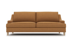 Soto Apartment Size Sofa :: Leg Finish: Weathered Oak