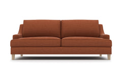 Soto Apartment Size Sofa :: Leg Finish: Weathered Oak