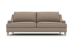 Soto Apartment Size Sofa :: Leg Finish: Weathered Oak