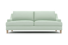 Soto Apartment Size Sofa :: Leg Finish: Weathered Oak
