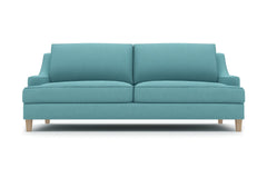 Soto Apartment Size Sofa :: Leg Finish: Weathered Oak