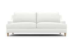 Soto Apartment Size Sofa :: Leg Finish: Weathered Oak