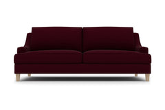 Soto Apartment Size Sofa :: Leg Finish: Weathered Oak