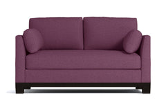Avalon Apartment Size Sleeper Sofa :: Leg Finish: Espresso / Sleeper Option: Memory Foam Mattress