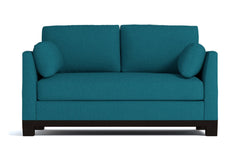 Avalon Apartment Size Sleeper Sofa :: Leg Finish: Espresso / Sleeper Option: Memory Foam Mattress