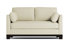 Avalon Apartment Size Sleeper Sofa :: Leg Finish: Espresso / Sleeper Option: Memory Foam Mattress
