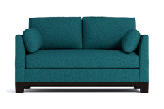 Avalon Apartment Size Sleeper Sofa :: Leg Finish: Espresso / Sleeper Option: Memory Foam Mattress