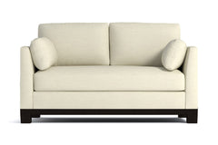Avalon Apartment Size Sleeper Sofa :: Leg Finish: Espresso / Sleeper Option: Memory Foam Mattress