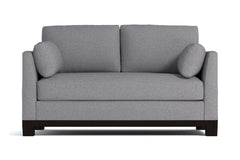 Avalon Apartment Size Sleeper Sofa :: Leg Finish: Espresso / Sleeper Option: Memory Foam Mattress