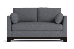 Avalon Apartment Size Sleeper Sofa :: Leg Finish: Espresso / Sleeper Option: Memory Foam Mattress