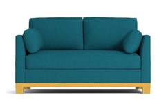 Avalon Apartment Size Sleeper Sofa :: Leg Finish: Natural / Sleeper Option: Deluxe Innerspring Mattress