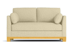 Avalon Apartment Size Sleeper Sofa :: Leg Finish: Natural / Sleeper Option: Deluxe Innerspring Mattress
