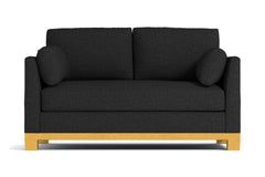 Avalon Apartment Size Sleeper Sofa :: Leg Finish: Natural / Sleeper Option: Deluxe Innerspring Mattress