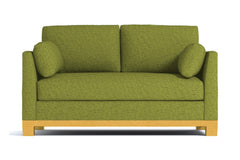 Avalon Apartment Size Sleeper Sofa :: Leg Finish: Natural / Sleeper Option: Deluxe Innerspring Mattress