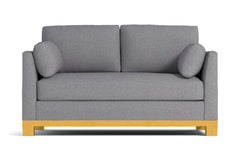 Avalon Apartment Size Sleeper Sofa :: Leg Finish: Natural / Sleeper Option: Deluxe Innerspring Mattress