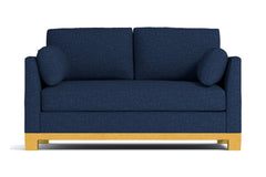 Avalon Apartment Size Sleeper Sofa :: Leg Finish: Natural / Sleeper Option: Memory Foam Mattress
