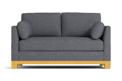 Avalon Apartment Size Sleeper Sofa :: Leg Finish: Natural / Sleeper Option: Memory Foam Mattress