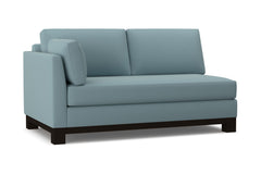 Avalon Left Arm Apartment Size Sofa :: Leg Finish: Espresso / Configuration: LAF - Chaise on the Left