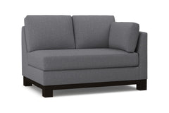 Avalon Right Arm Loveseat :: Leg Finish: Espresso / Configuration: RAF - Chaise on the Right