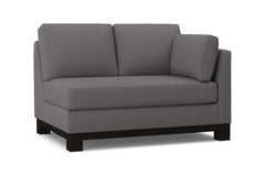 Avalon Right Arm Loveseat :: Leg Finish: Espresso / Configuration: RAF - Chaise on the Right
