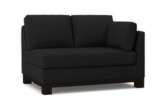 Avalon Right Arm Loveseat :: Leg Finish: Espresso / Configuration: RAF - Chaise on the Right