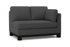 Avalon Right Arm Loveseat :: Leg Finish: Espresso / Configuration: RAF - Chaise on the Right