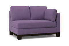 Avalon Right Arm Loveseat :: Leg Finish: Espresso / Configuration: RAF - Chaise on the Right