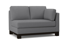 Avalon Right Arm Loveseat :: Leg Finish: Espresso / Configuration: RAF - Chaise on the Right