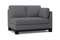 Avalon Right Arm Loveseat :: Leg Finish: Espresso / Configuration: RAF - Chaise on the Right
