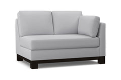 Avalon Right Arm Loveseat :: Leg Finish: Espresso / Configuration: RAF - Chaise on the Right