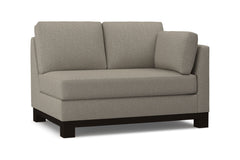 Avalon Right Arm Loveseat :: Leg Finish: Espresso / Configuration: RAF - Chaise on the Right
