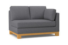 Avalon Right Arm Loveseat :: Leg Finish: Natural / Configuration: RAF - Chaise on the Right